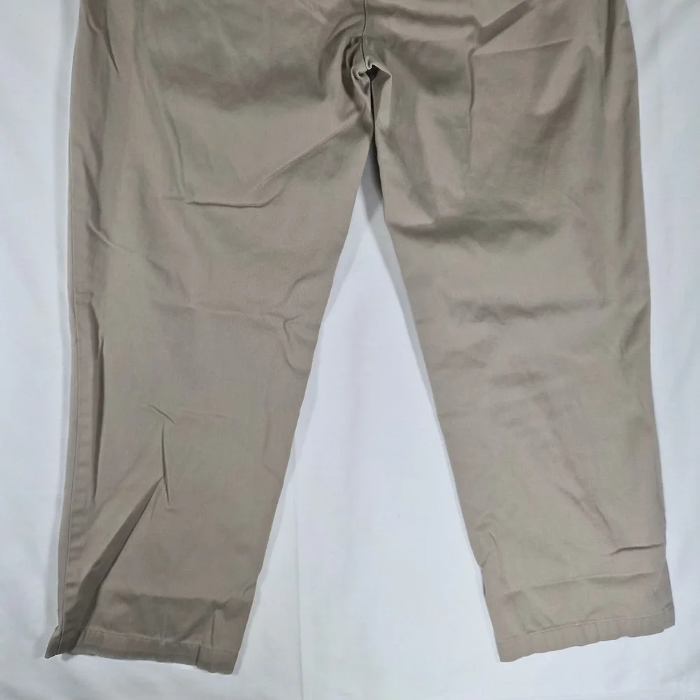 Vintage Polo Ralph Lauren Andrew Pant Khaki Pleated Chino Pants Mens 36x30
